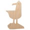 Cute Seagull Bird on Rock Unfinished Craft Wood Holiday Christmas Tree DIY Pre-Drilled Ornament